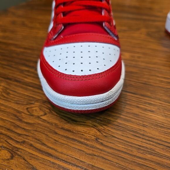 Adidas Top 10 Leather RB Low Trainer Sneakers Athletic Red White Men’s Size 5.5 main image 12